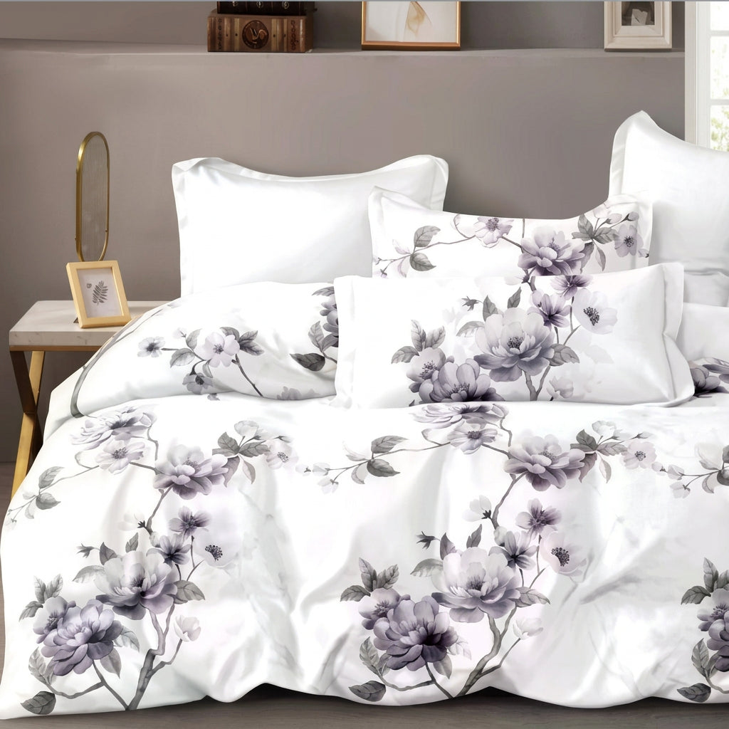6Pc Soft Cotton Duvet Cover Set
