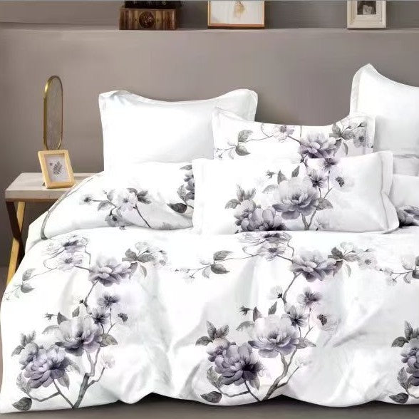6Pc Soft Cotton Duvet Cover Set