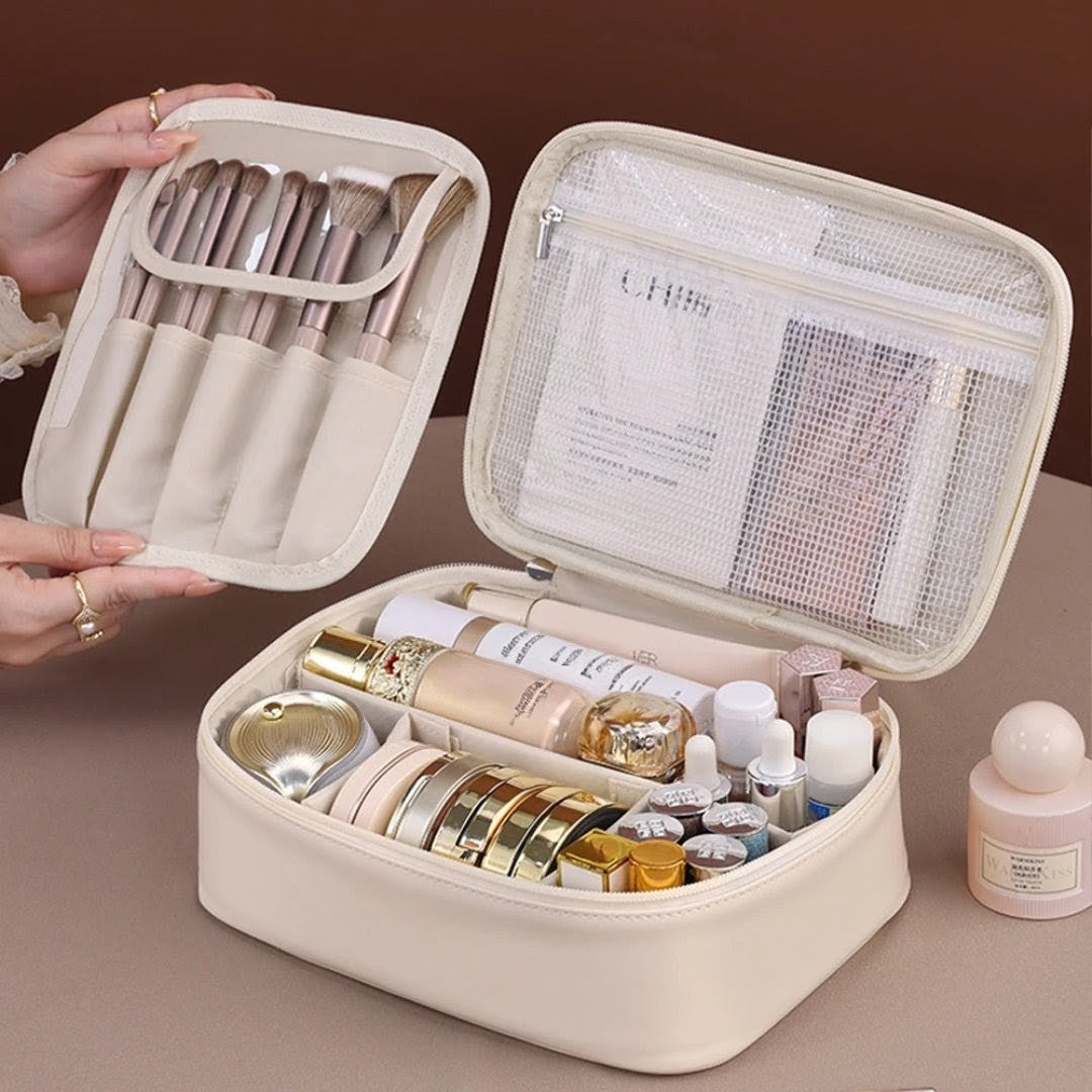 Foldable Make-up/ Cosmetic Bag