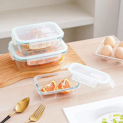 3 Piece Borosilicate Food Storage Container Set