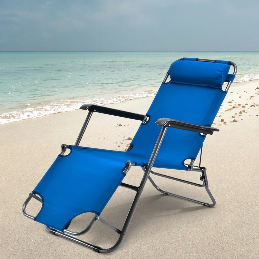 Foldable Outdoor Reclining Camping Chair