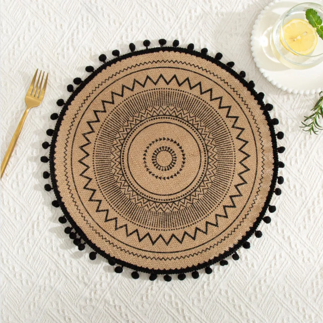 Table Mats With Tassels