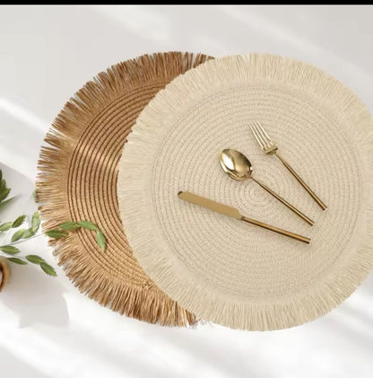 6pc Round Table Mats