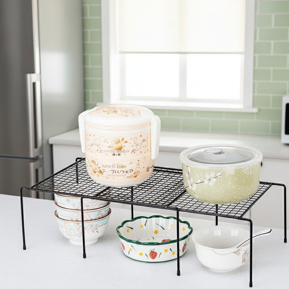 Expandable Shelf Raiser Organizer