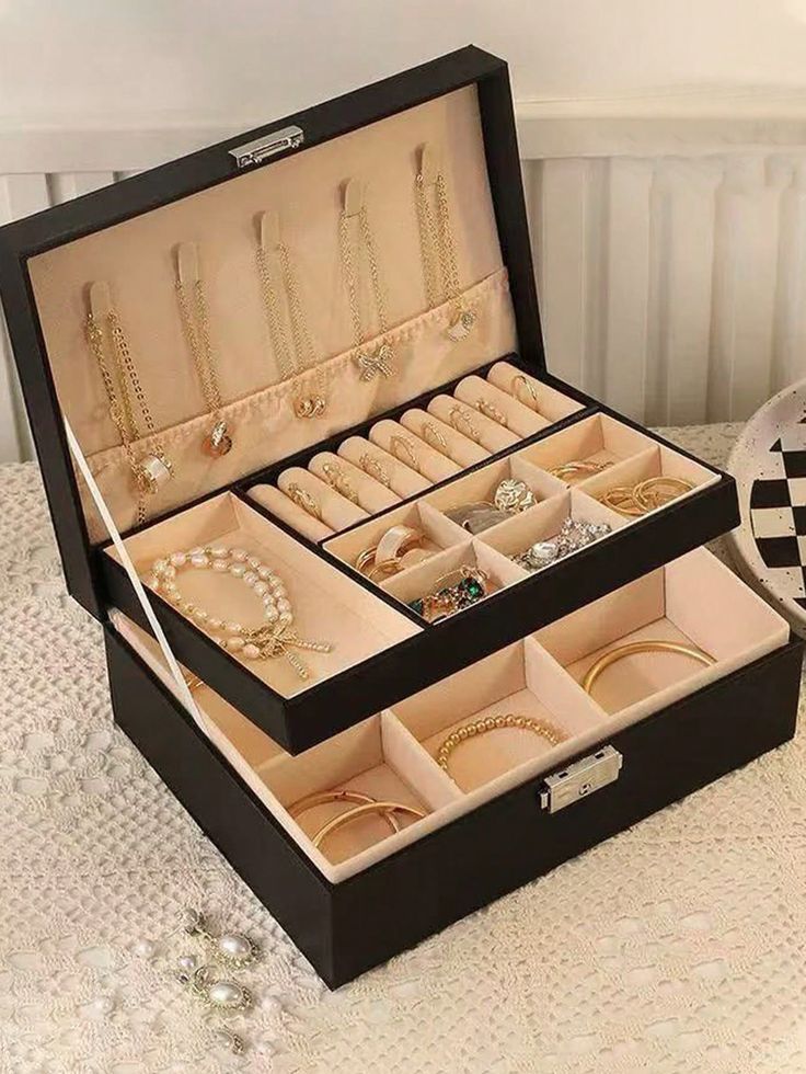 Large Capacity Travel Jewelry Bag Organizer