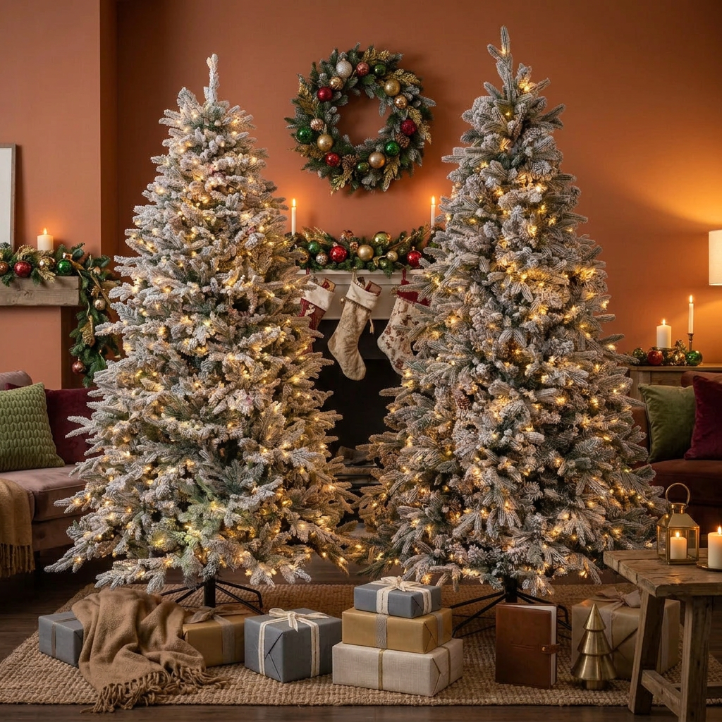 PVC Prelit Christmas Tree with 3000 Leaves