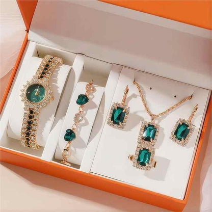 5Pc Ladies Watch Gift Set