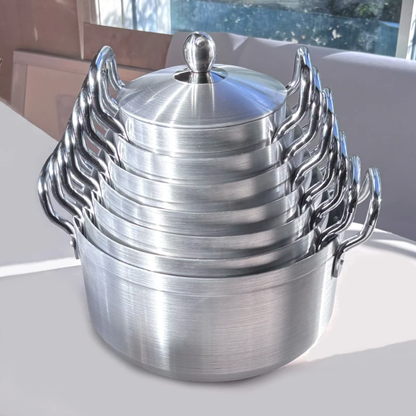14-Piece Aluminum Stock Pot Set