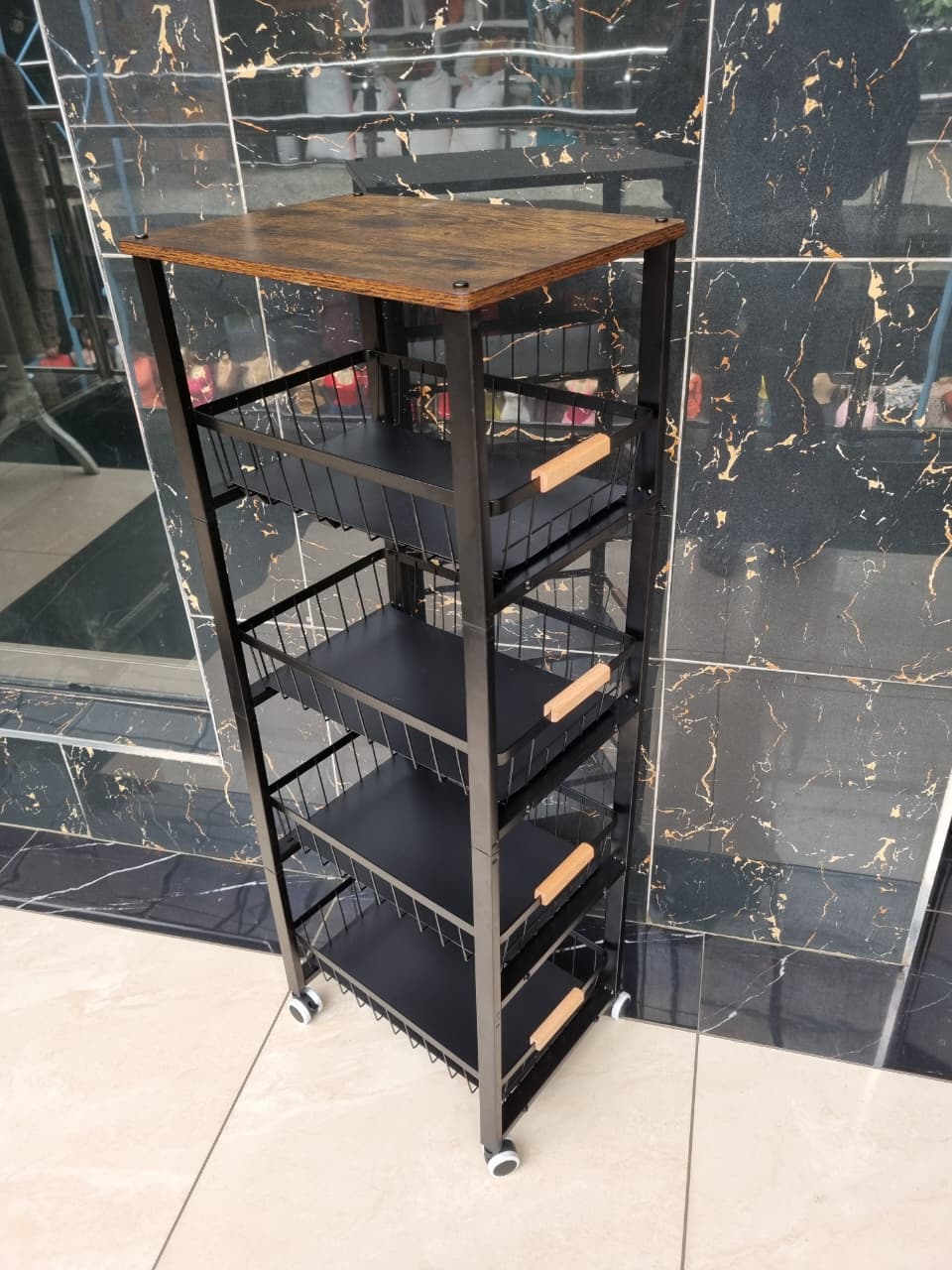 4 Layer Multifunctional Kitchen Storage Rack