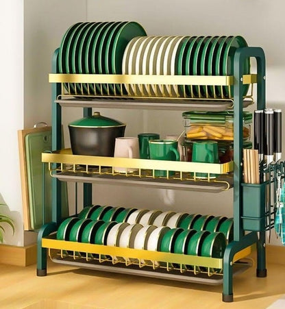 Ideal for drying plates, bowls, and utensils after washing
