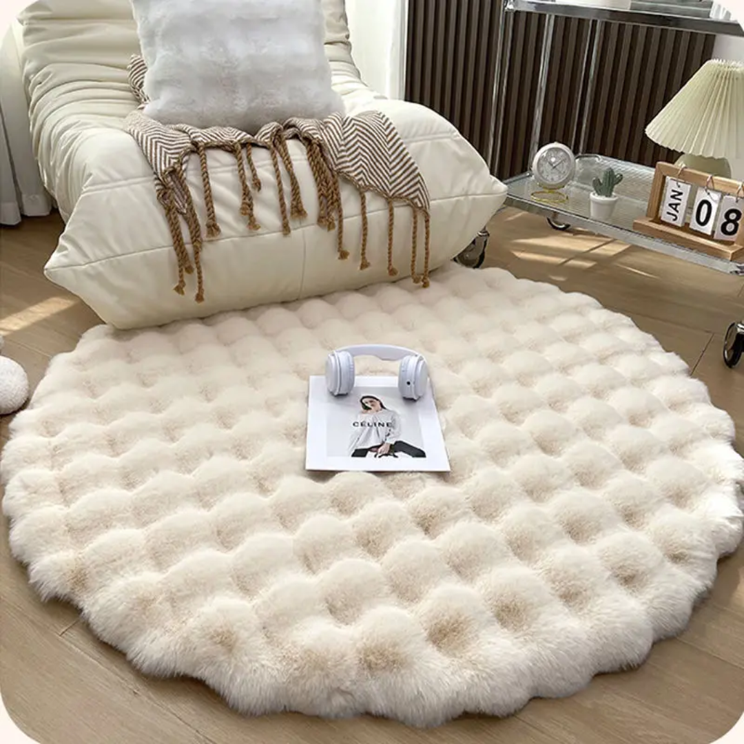Fluffy Round Plush Rugs