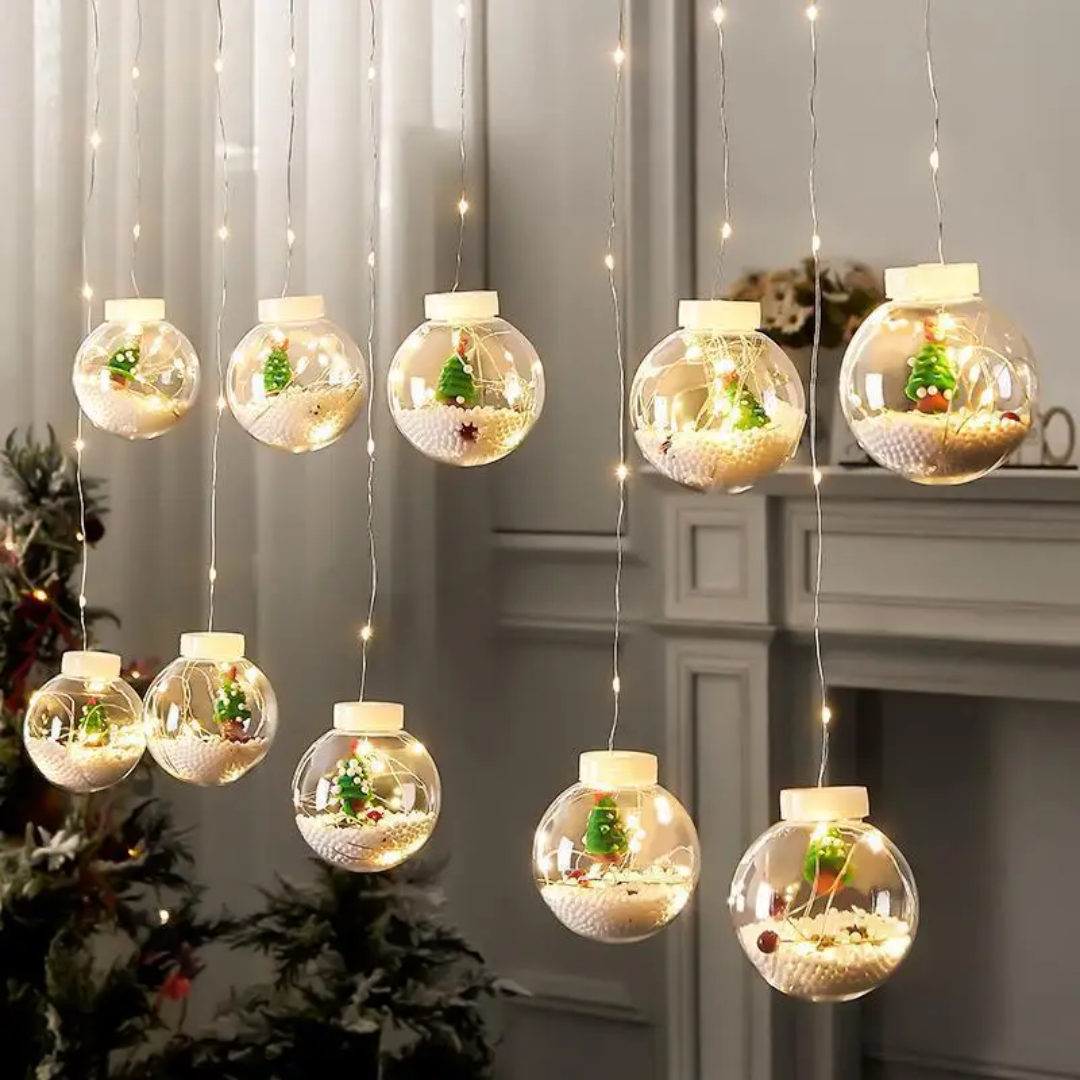 10pcs Christmas Wish Ball  Garland