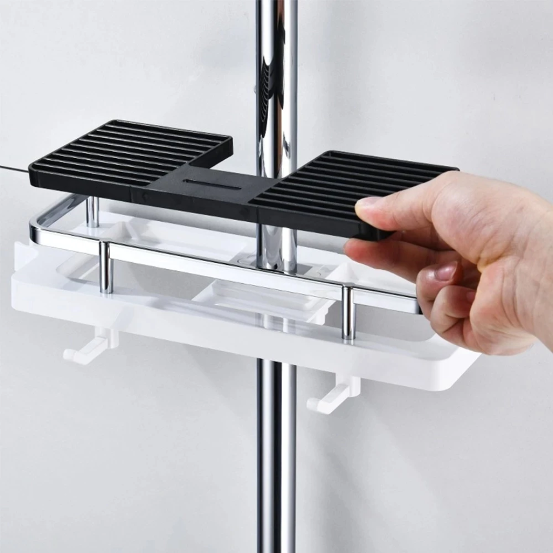 Shower Rod Storage Tray