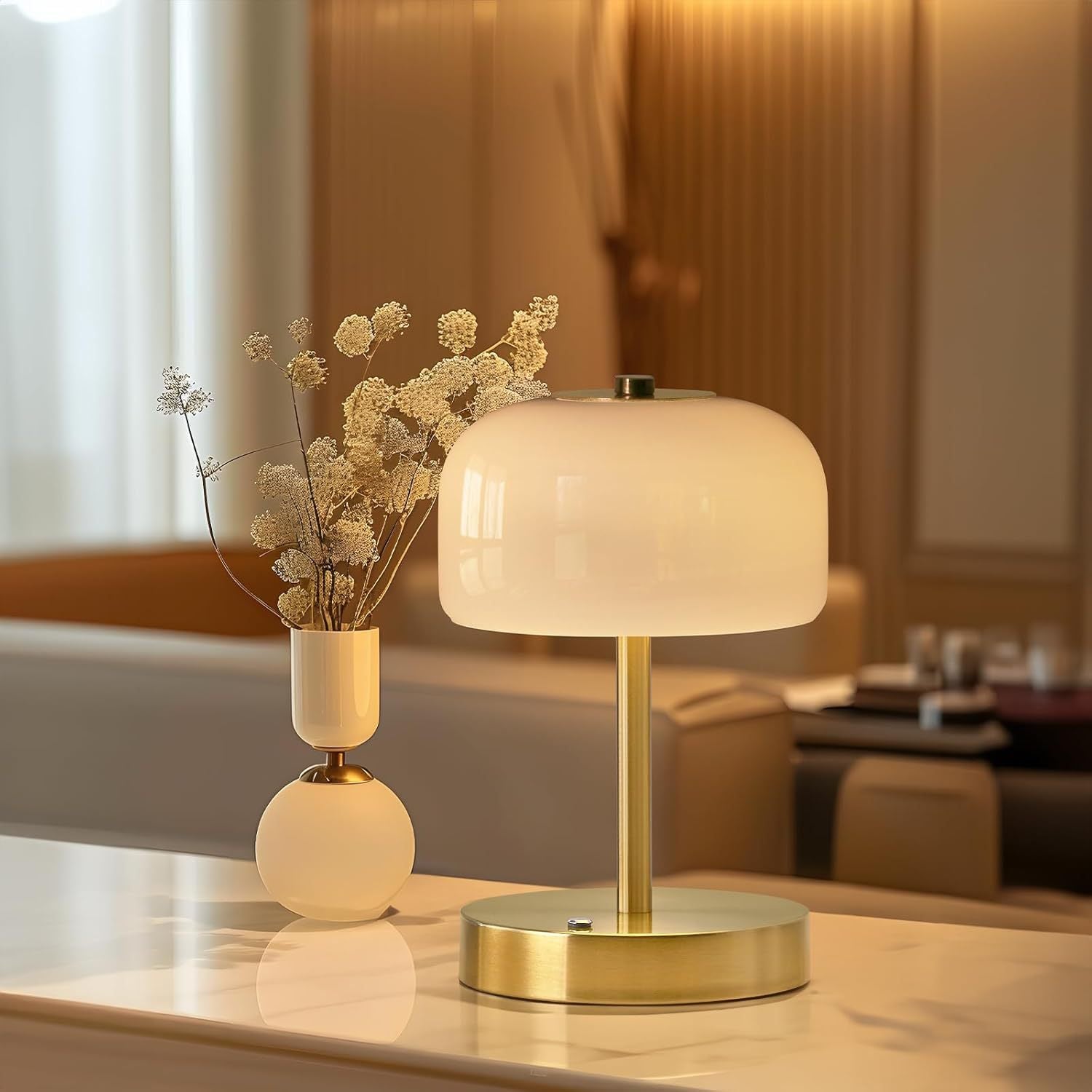 Luxury Cordless LED Touch Lamp