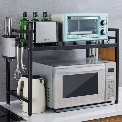 Expandable Metallic Microwave Stand