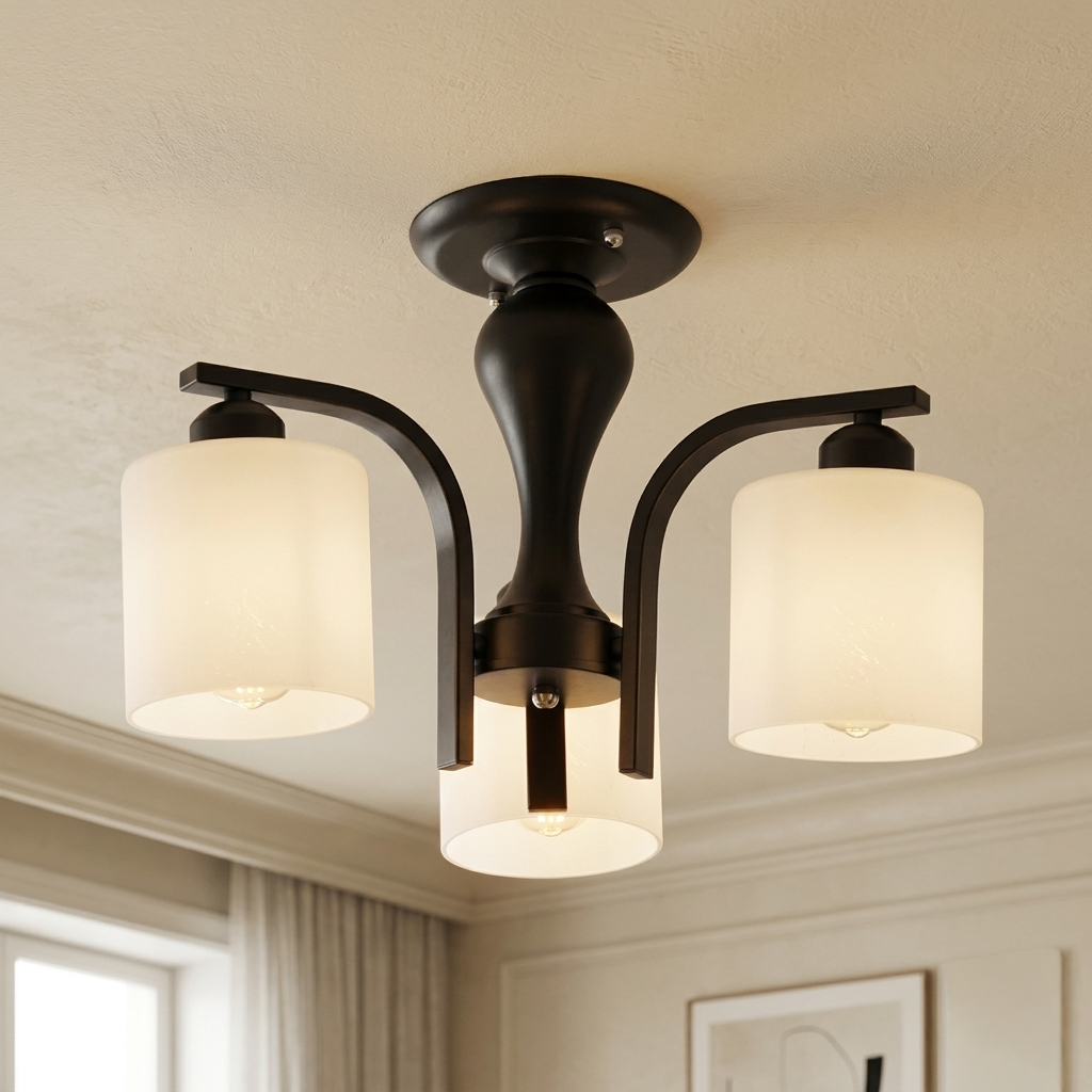 3D Glass Ceiling Lamp - PL 6011-3D-PL 6011-3D