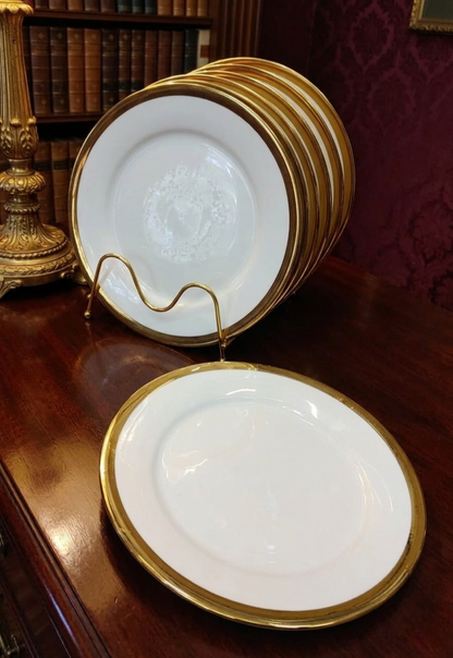Set of 6 durable and stylish plates for everyday dining