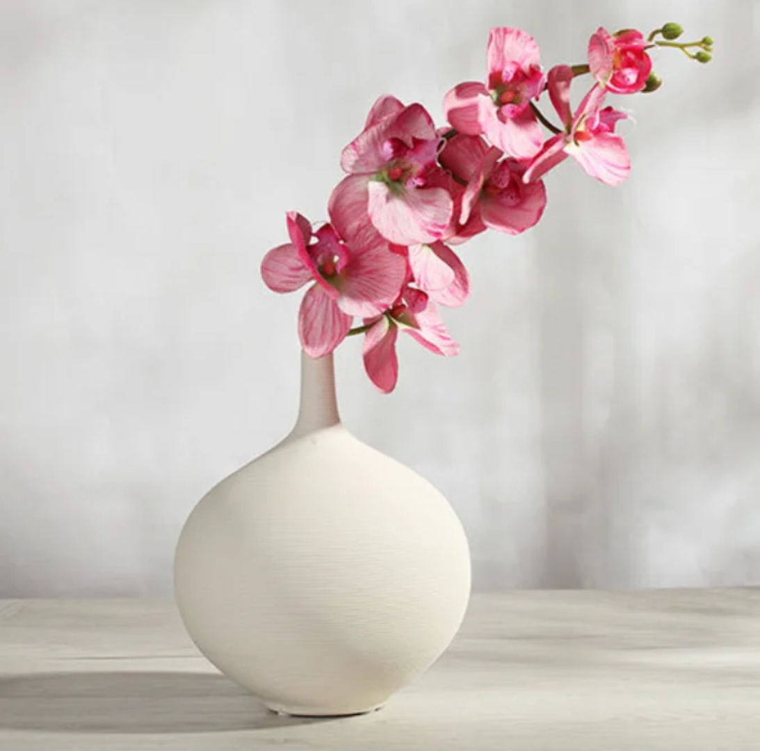 Nordic Round Shape Porcelain Flower Vase
