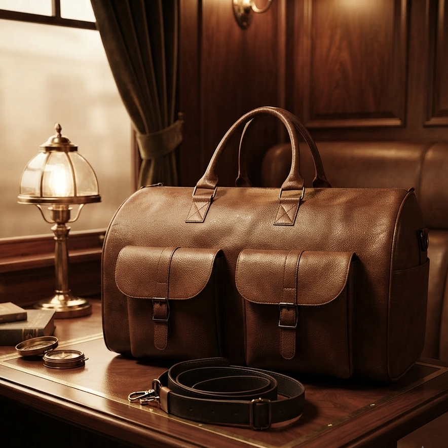 2-in-1 Convertible Garment Duffel Bag
