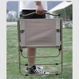 Foldable Camping Chair With Armrest
