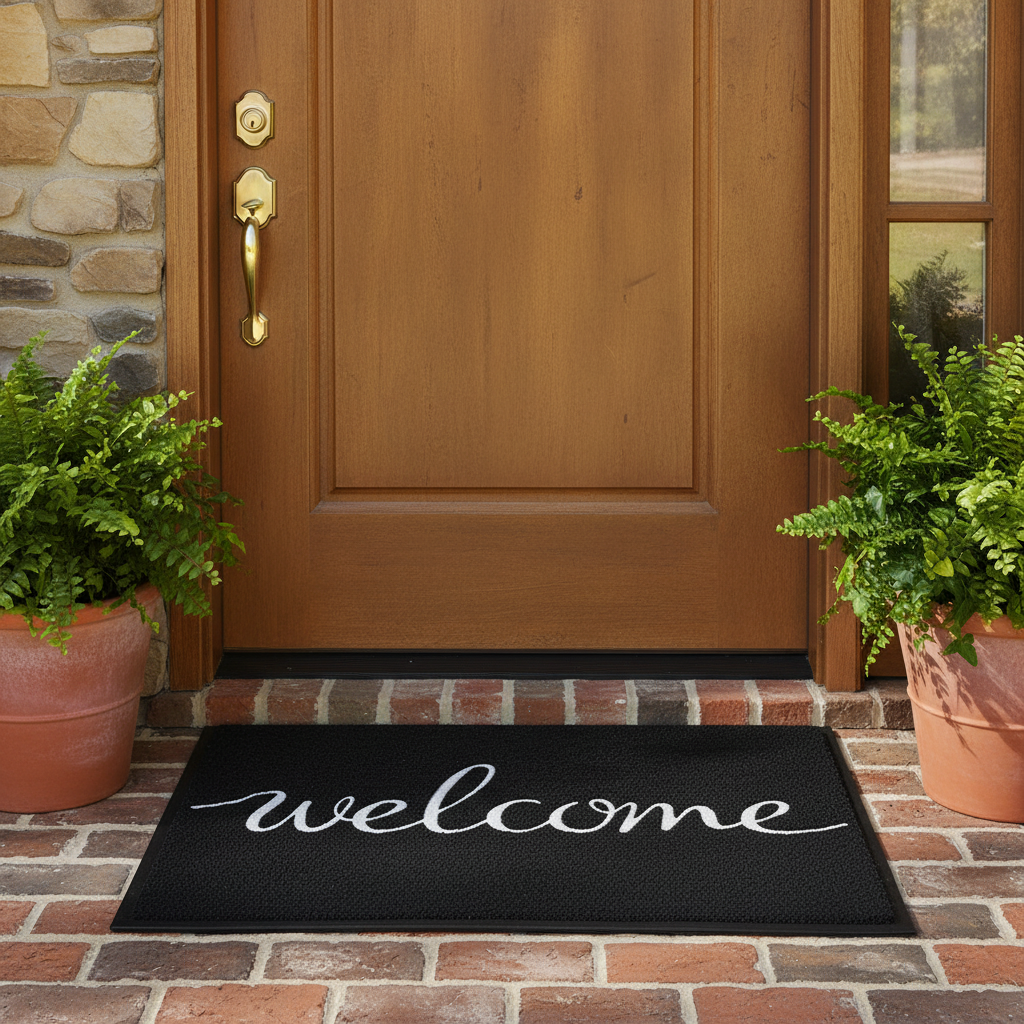 Door Mat – Non Slip Entrance Mat (90 × 70 cm)