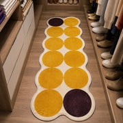 Soft bedside runner mat measuring 60 × 180 cm with an absorbent surface and non slip backing for bedroom and hallway use.