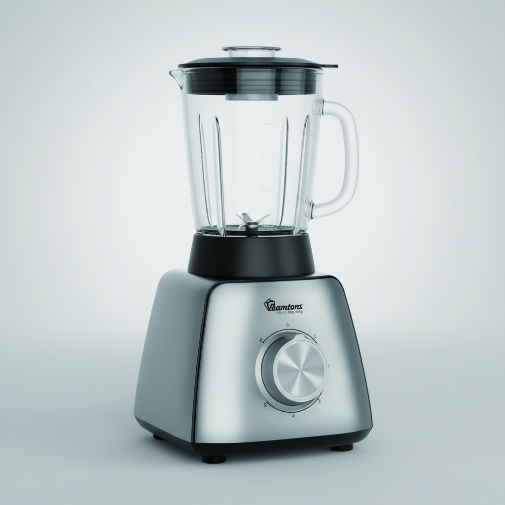 Ramtons  1.5Litres 5-Speed Blender, Mill & Chopper  RM/597