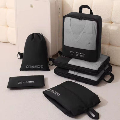 6-Piece Stylish Travel Luggage Storage Bag Set