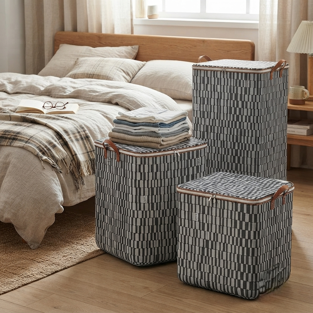 3 Pcs Large Capacity Quilt and Clothing Storage