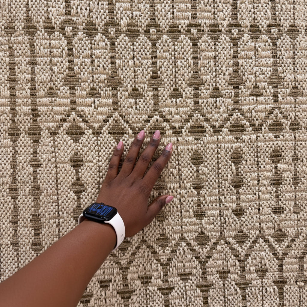 Vedantu Geometric Pattern Carpet Rug