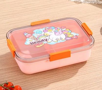 4-Compartment Lunch Box