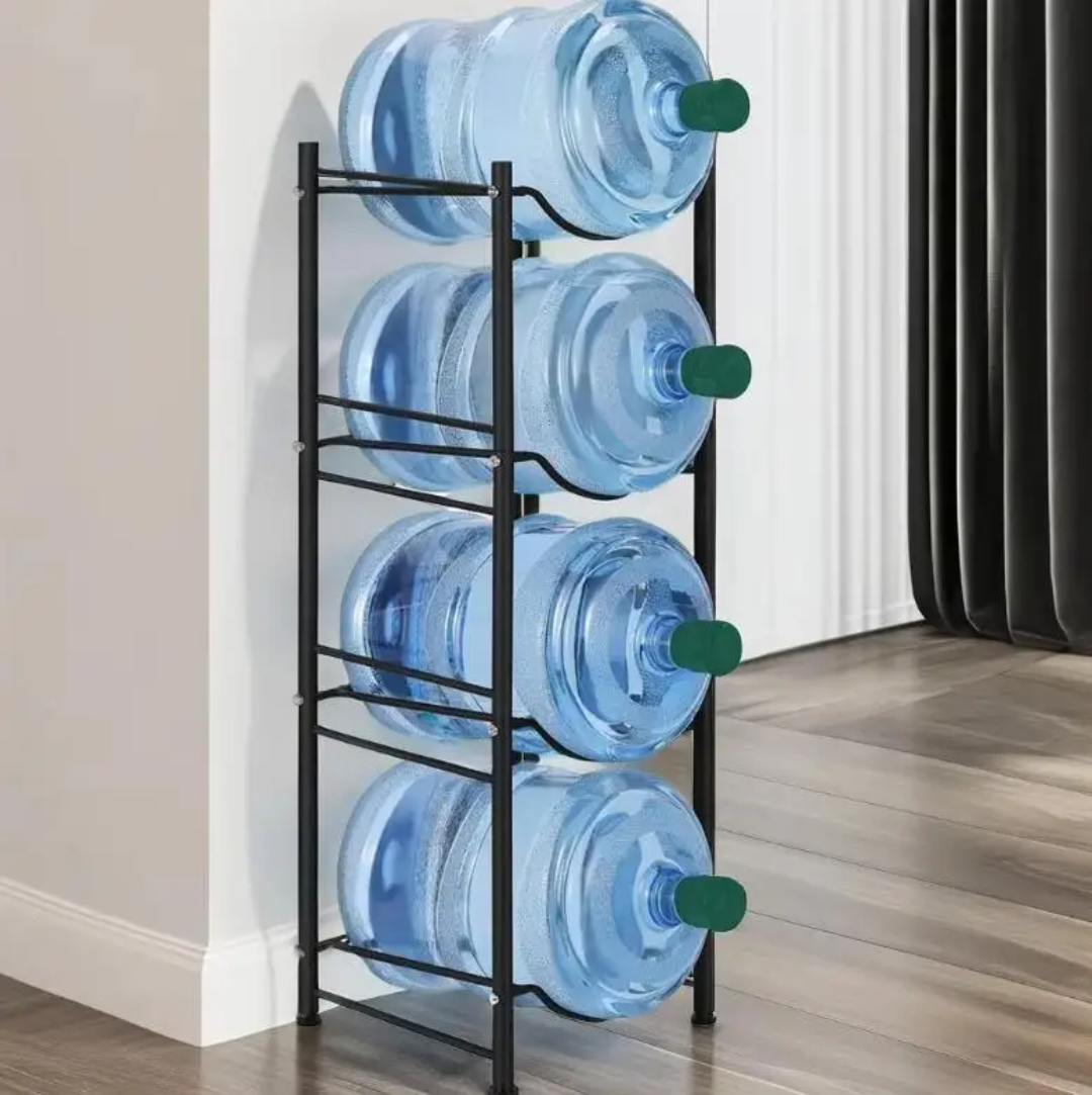 4 Water Bottle Holder Rack