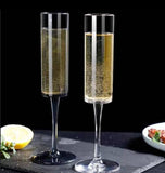 6Pcs Polycarbonate Flute Glass 165ml