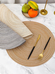 Round Weaving Pot Mat