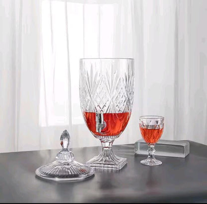 Glass Juice and Beverage Dispenser 3L and 5L