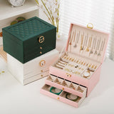 Multi-Layer Jewelry Organizer Case
