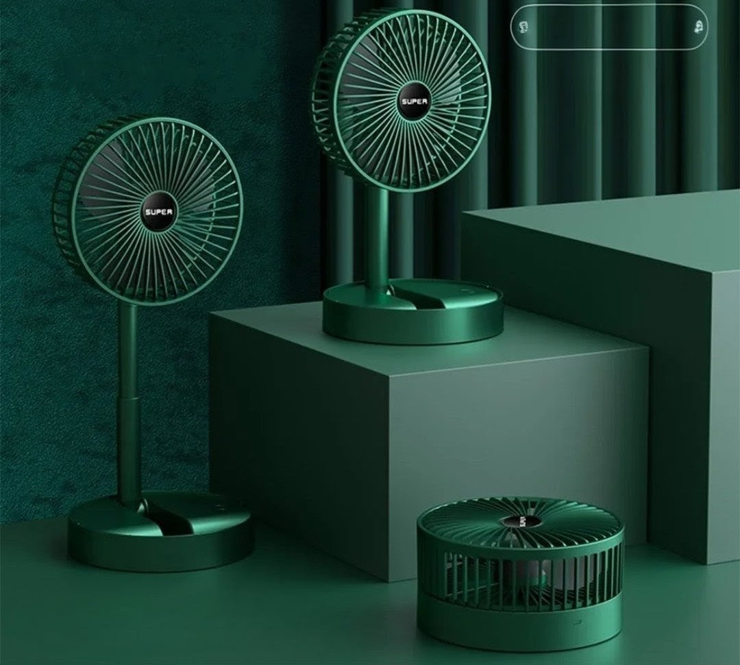 Mini Foldable Fan – Portable USB Rechargeable