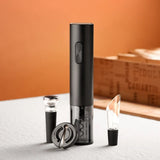 4in1 automatic corkscrew, foil cutter & vacuum stopper