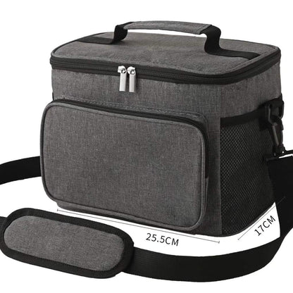 Large capacity cooler lunch bag