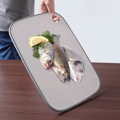 Natural Straw Cutting Board