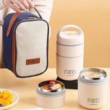 Insulated lunch box set
