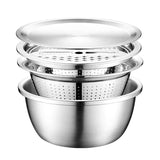 4Pcs Steel bowl