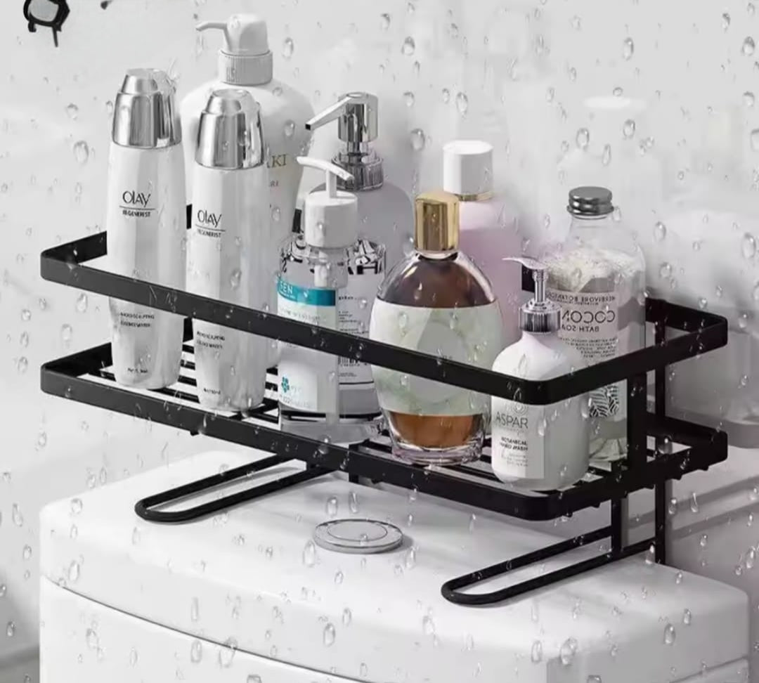 Single Layer Over The Toilet Rack Shelf