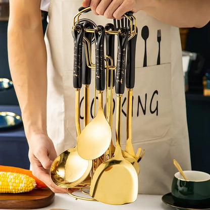 7pcs Stainless Steel Kitchenware Set