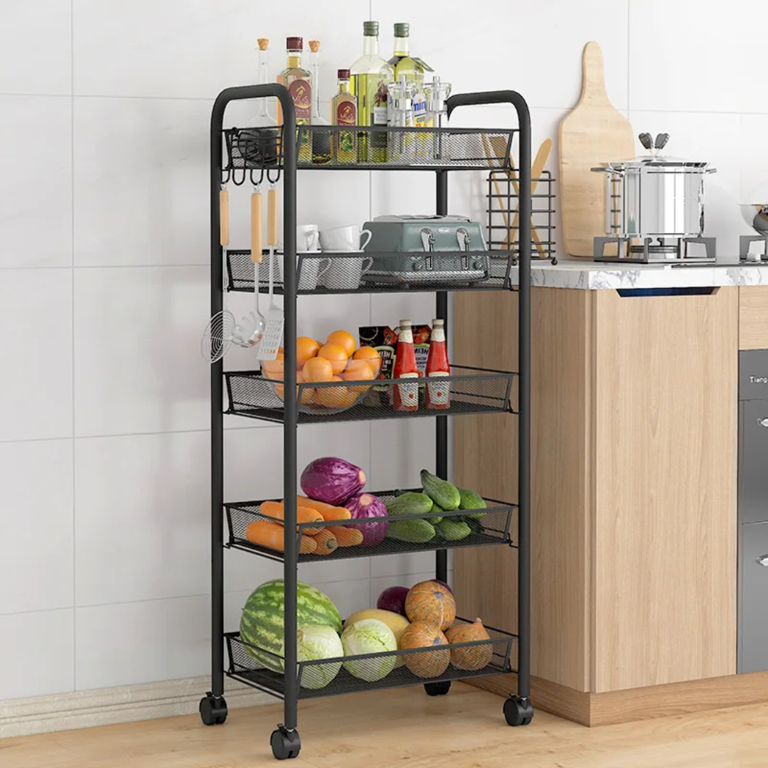 5-Tier Multifunctional Storage Rack
