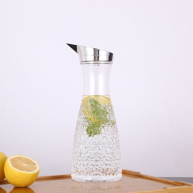 Embossed Acrylic Pitcher Jar – 1000ml