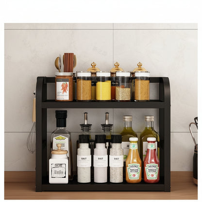 Pull-Out 2-Layer Kitchen Rack