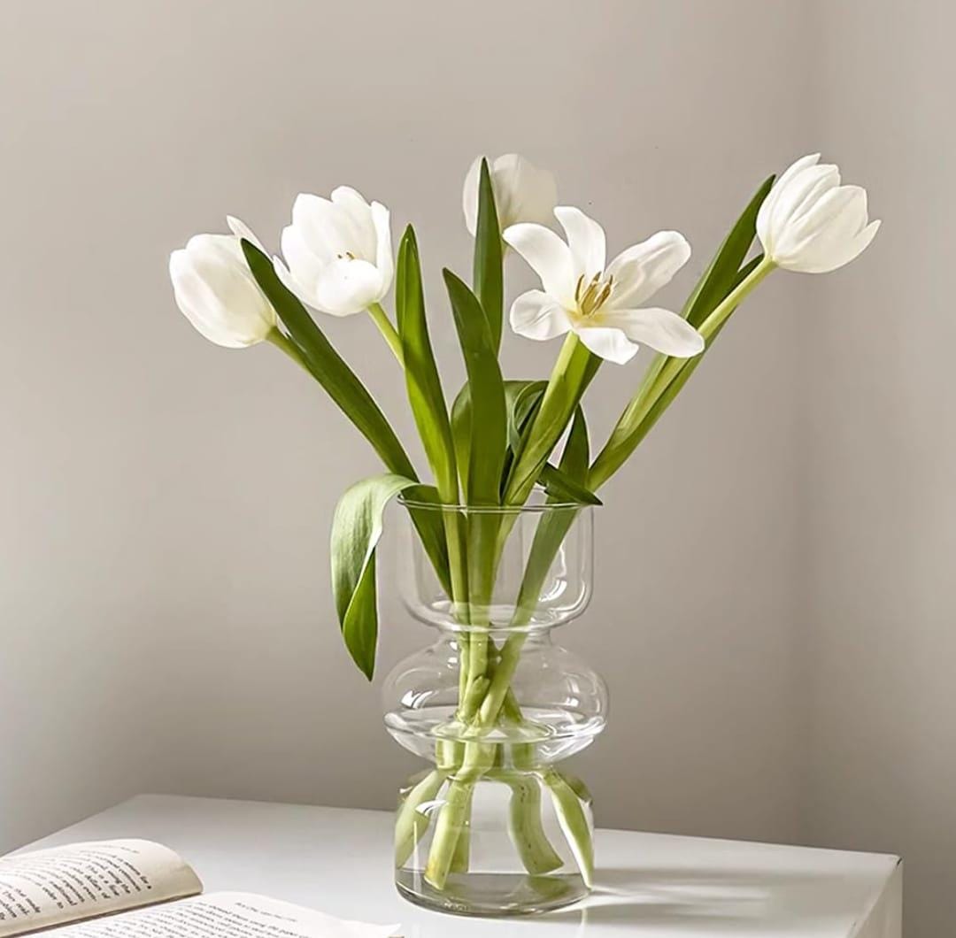 Circular Mid Glass Vase
