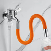 360 degree rotating silicone faucet extender hose for kitchen and bathroom sink taps