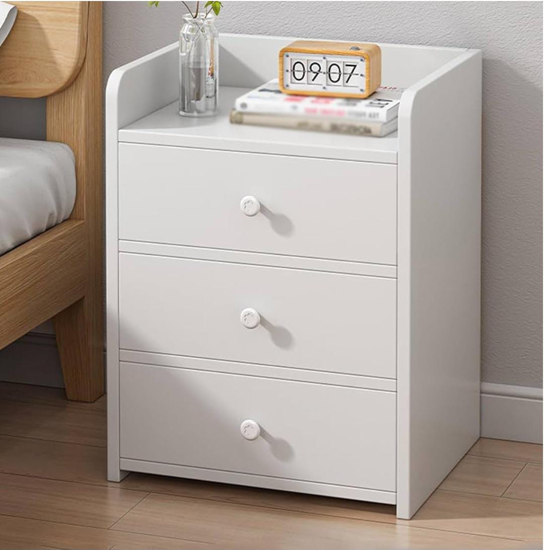3 Drawer Bedside Table Big Size